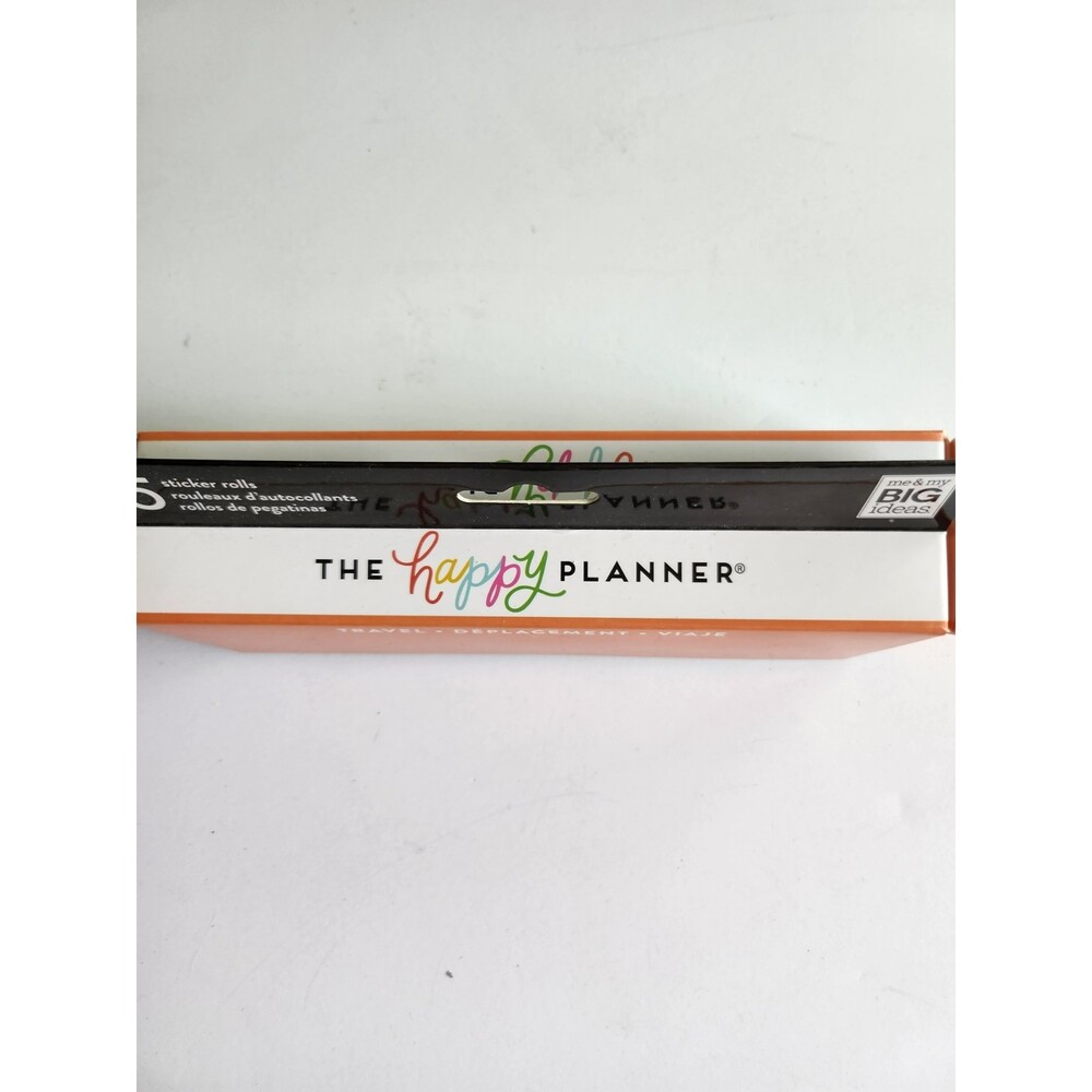 The Happy Planner Travel Stickers 5 Rolls 256 Pieces Brand New B23